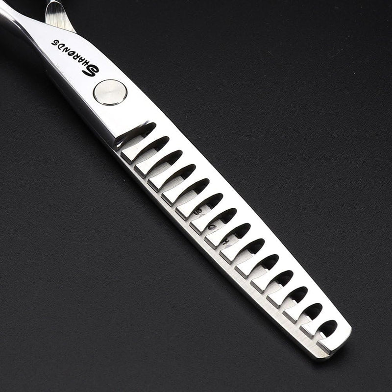 [Australia] - 6/6.5 Inch Professional Hair Scissors Hairdresser Hair Thinning Scissors (6" Flat-a) 6" Flat-a 