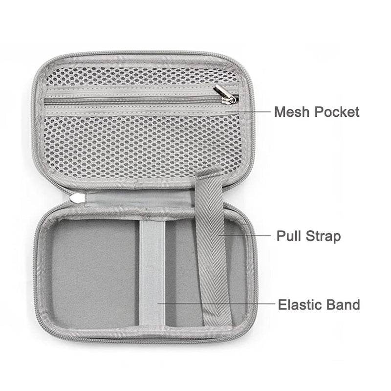 [Australia] - Hard Shell Diabetic Supplies Bag Carrying Case Organizer For Diabetes Testing Kit, Blood Glucose Monitor Kit with Meter, Blood Sugar Test Strips, Lancets, Lancing Device, Alcohol Wipe (A-Black, Small) A-black 