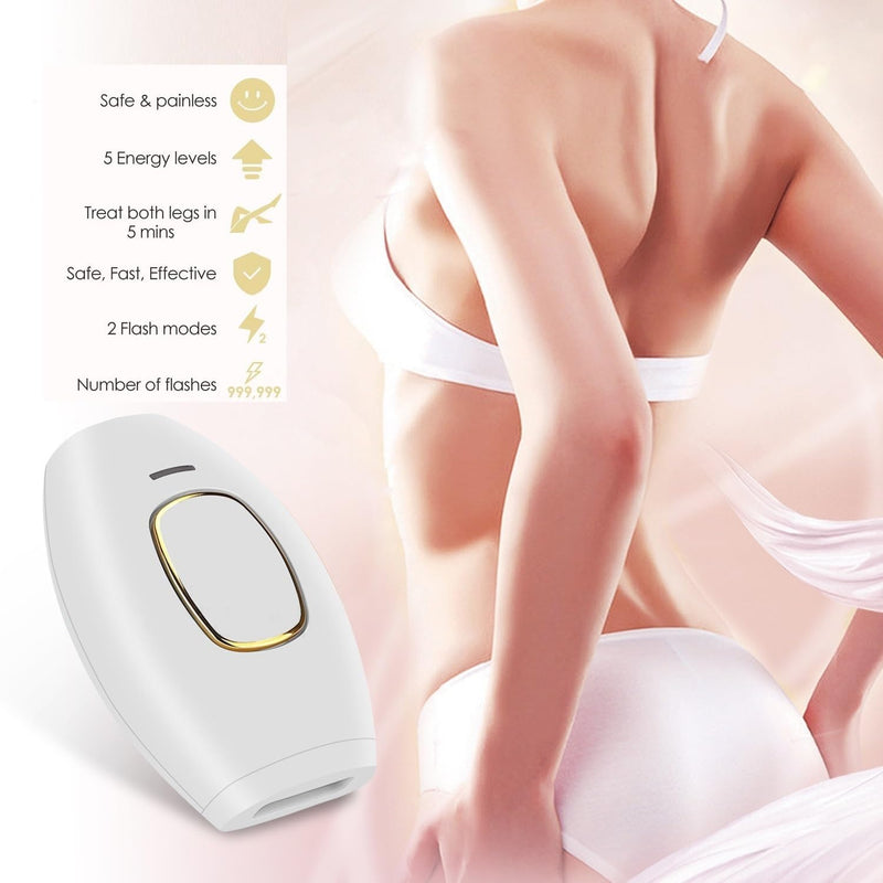 [Australia] - Hair Removal Device for Women and Men, IPL Laser Hair Removal Device with 5 Energy Levels, for Face, Arms, Legs, Bikini Line, Underarms, and Body 7XY 