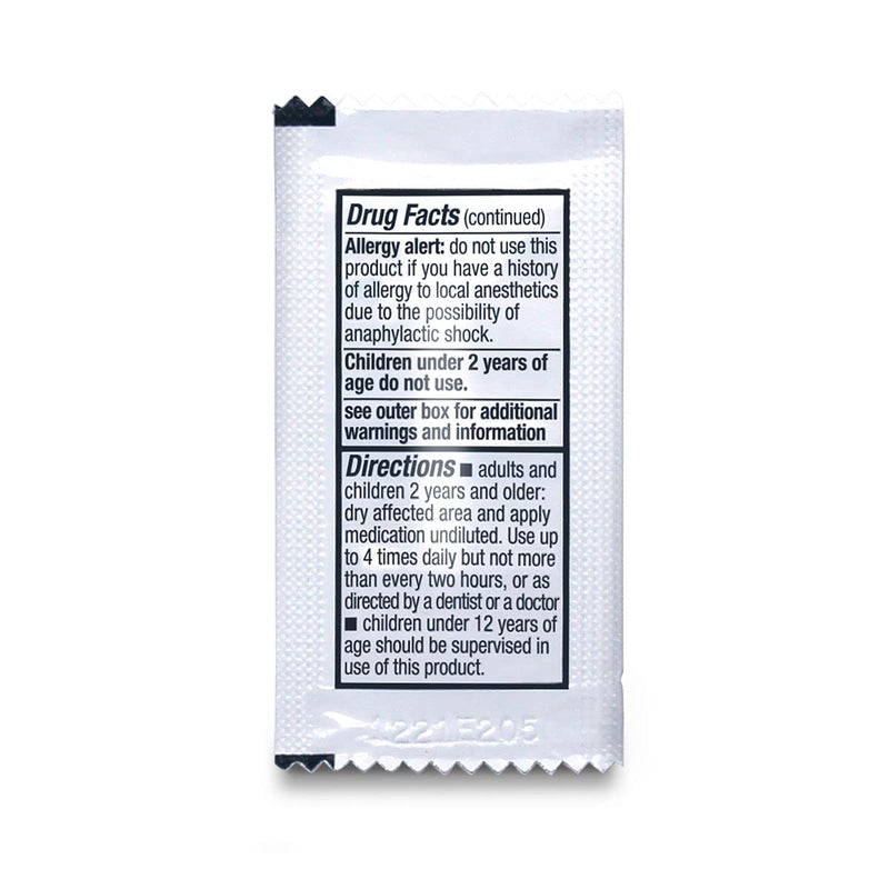 [Australia] - Oral Pain Relief, 0.75 Gram Packets (Box of 144) 