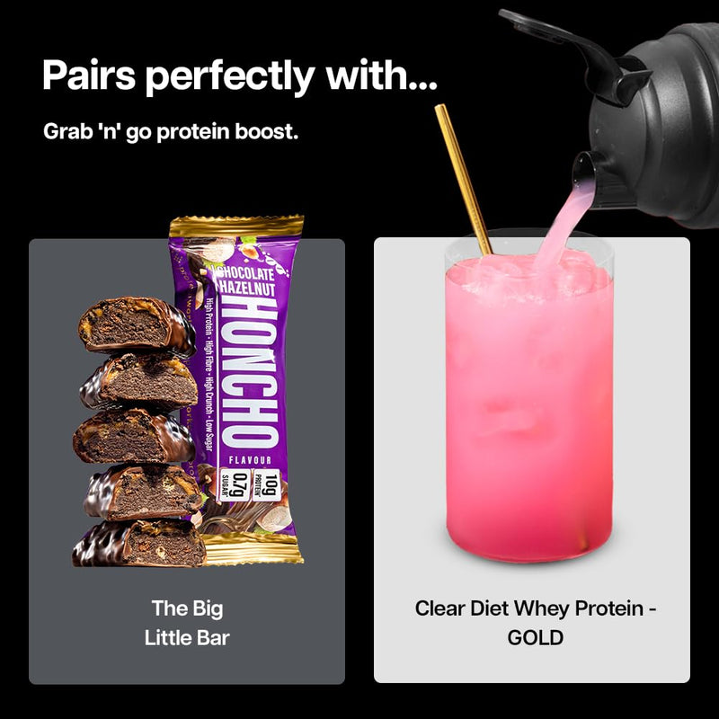Protein Works | Clear Diet Whey Protein - Gold Innovation, Whey Protein Isolate Powder, Refreshing High Protein Drink, Mixed Berry Burst, 20 Servings, 500g 20 Shakes (500g)