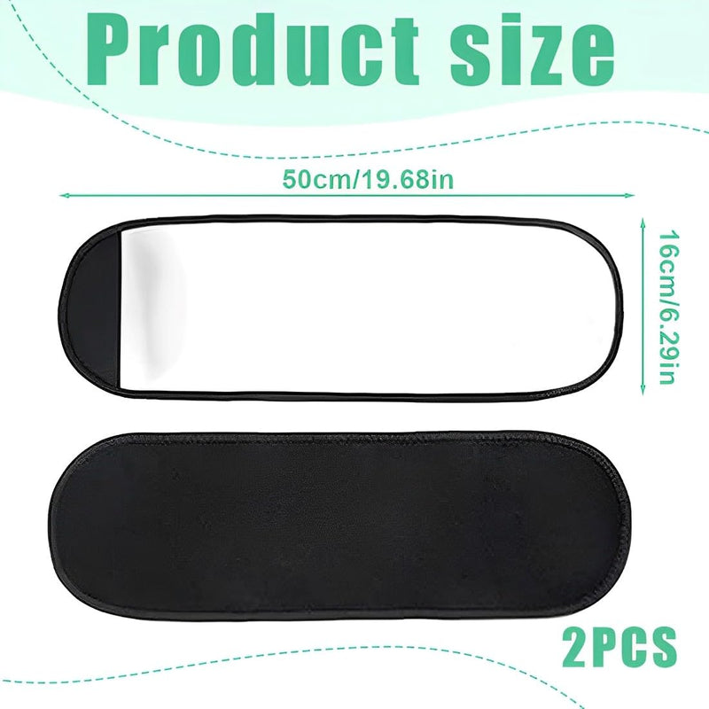 [Australia] - VYIBPDY Sweat Bands, Slimming Bands for Arms, Slimming Arms, Anti-Sweat Bands for Sauna Arms, Training Sleeves, Adjustable, Sports Training 