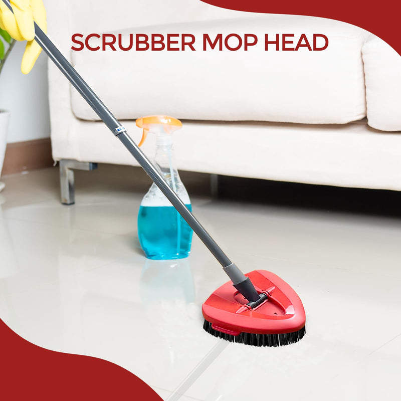 [Australia] - Scrub Brush, 2 Pcs Spin Mop Scrub Brush Head Compatible EasyWring 1-Tank System, Hard Bristle Cleaning Brush for Bathroom, Kitchen, Tub and Tile (Not Fit RinseClean 2-Tank) 1-TANK Scrub Brush (2pcs) 