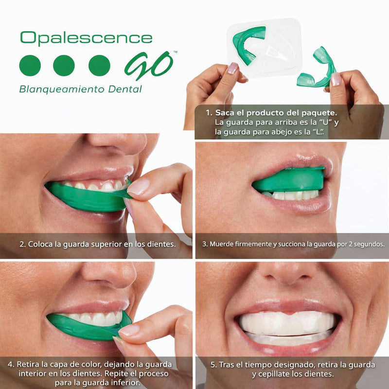 Opalescence GO 15 Teeth Whitening Trays Bundle 15% Hydrogen Peroxide 6288-T | Gel Prefilled Trays - Includes Sensitive Toothpaste Travel Size 1 Oz & 2Chill Toothbrush. Mint - by Ultradent (7 Treatments) Sensitive / Mint 1 Count (Pack of 7)