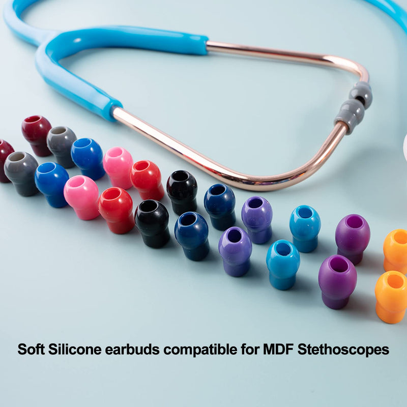 [Australia] - MDF Stethoscope Ear Pieces, Unbeatable Comfort Soft-Sealing Stethoscope Ear Tips Replacement Comptible with MDF Stethoscope Spare Parts Earplugs Accessories (Pink) Pink 