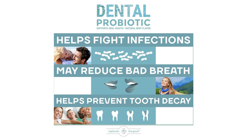 [Australia] - Dental Oral Probiotic, 60 Chewable Tablets - Supplements w/BLIS K12 & M18 - Bad Breath Treatment for Adults - Boosts Oral Health - Fights Halitosis, Tooth Decay, Strep Throat (Mint Flavor) 60 Count (Pack of 1) 