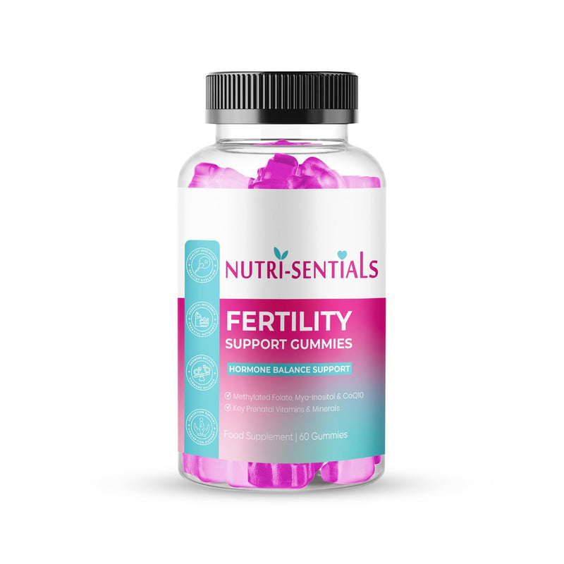 Fertility Gummies for Women – 26 Nutrients Including Myo-Inositol, Methylated Folate, CoQ10, Zinc & Iron – Vitamin Support for Women Trying to Conceive – Vegan – 60 Gummies (1 Month Supply)