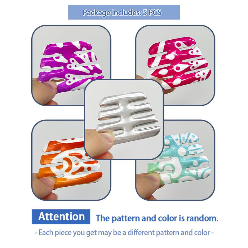 [Australia] - Thermoplastic External Nasal Splints - Nose Brace Fracture Support Protector for Rhinoplasty Septoplasty, ENT, Orthopedic Immobilization, 5 Pcs 