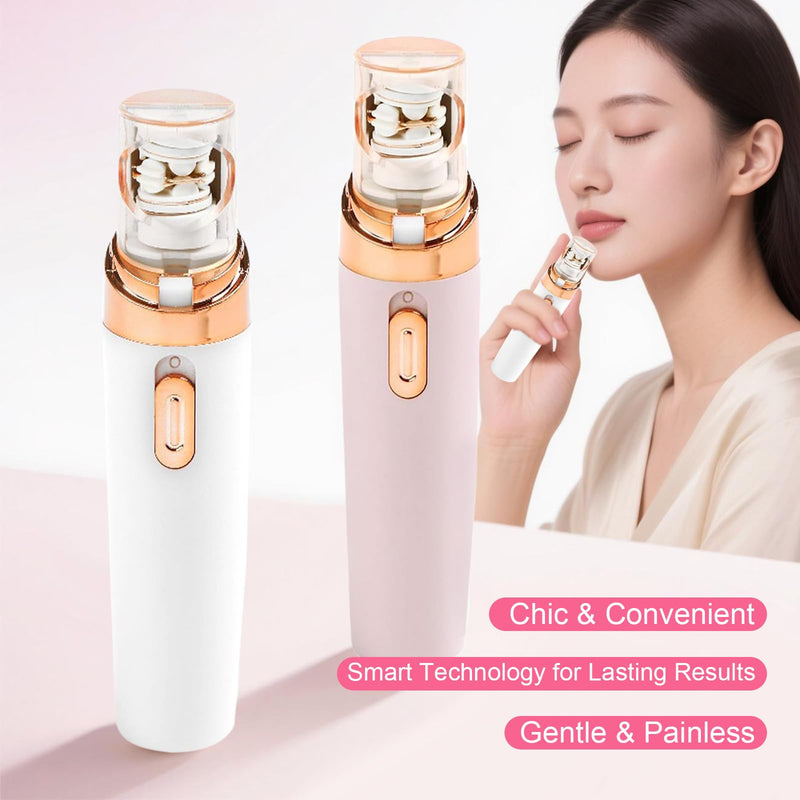 [Australia] - Epil Pro 3.0 Women Face Epilator 2025 New - 2-in-1 Rechargeable Facial Hair Removal for Women, IPX5 Waterproof Epilator with 3 Eyebrow Trimmers,Beauty Removal for Woman(1PC-Pink) pink 
