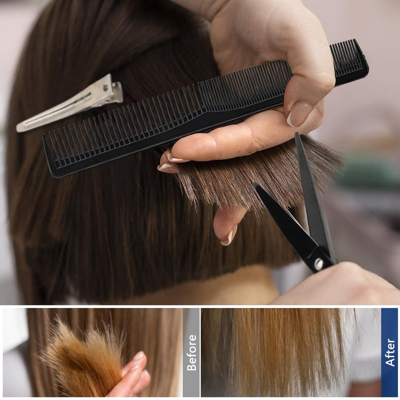 [Australia] - Hairdressing scissors set, 6.7 inch professional hairdressing scissors set, hair scissors and thinning scissors set with hairdressing cape, for women, men and children, for use at home and in the salon 