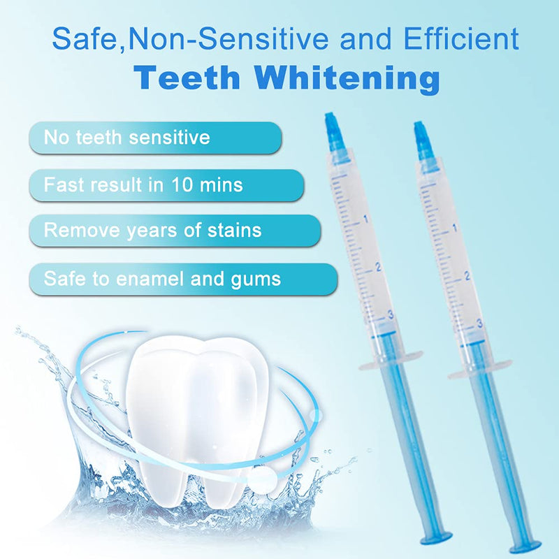 [Australia] - 20pcs 3ml Teeth Whitening Gel Syringes, Refills 35% CP Bleaching Gel Kit Tooth Whitener Gel for Home Use 