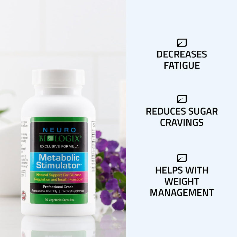 [Australia] - Neuro biologix Metabolic Stimulator Chromium Picolinate Supplements for Weight Control & Hormonal Balance for Men & Women, Contains Chromium, Myo-Inositol, D-Chiro Inositol, & Lithium, 90 Capsules 