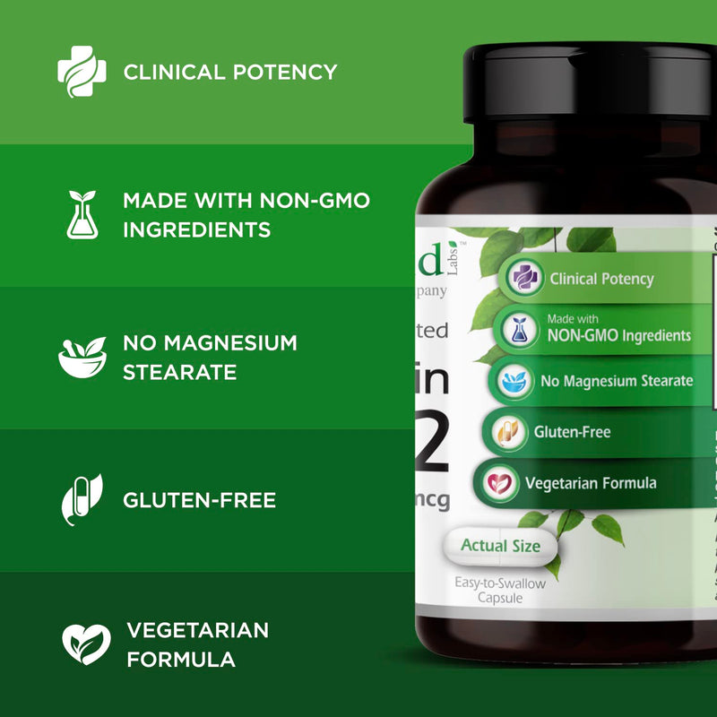 EMERALD LABS Vitamin D3+K2 (60 Caps) & Magnesium (120 Caps) - Bone Health, Heart Support & Sleep Support with Vitamin D, VitalDelta MK-7 & Pure Albion Magnesium - Gluten-Free