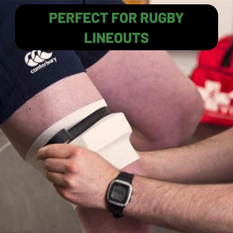 Rugby Lineout Lifting Blocks – Foam Rugby Blocks for Lineout Training – Compatible with Rugby Tape, Zinc Oxide Tape, EAB Tape, Strapping & Rugby Accessories for Lifting 50