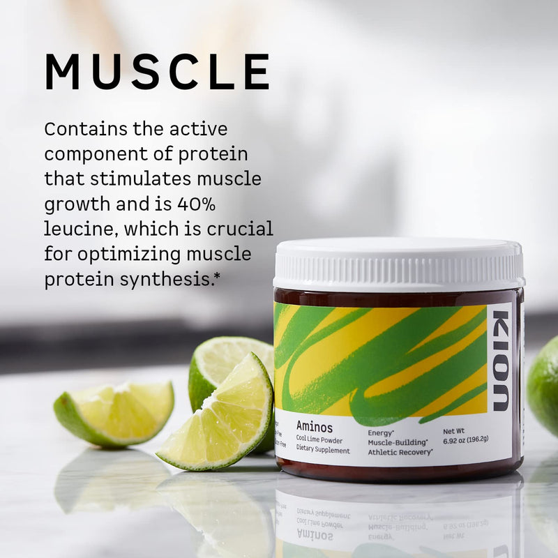 [Australia] - Kion Aminos - Essential Amino Acids Supplement, Essential Amino Acids Powder for Muscle Recovery, BCAA No Caffeine, Amino Acid Powder, Essential Amino Energy - 30 Servings, Mixed Berry 