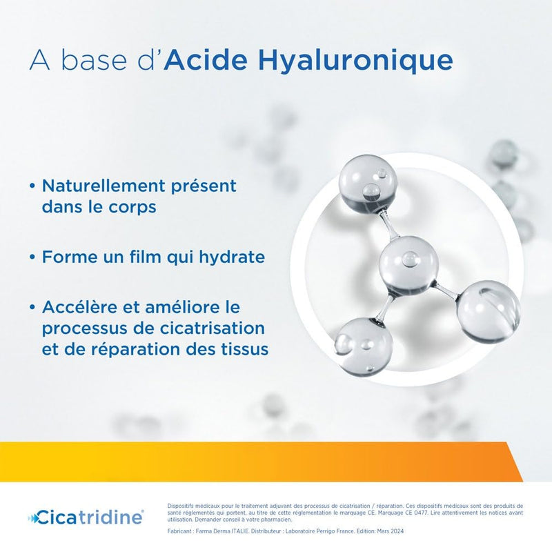 HRA Pharma Cicatridine Hyaluronic Acid 10 Suppositories