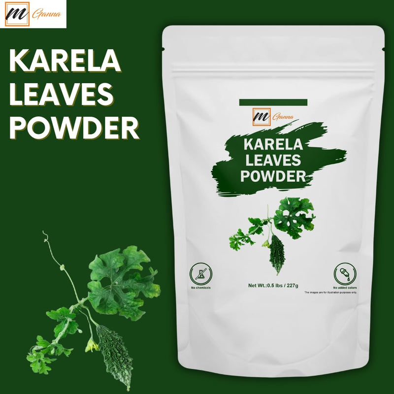 [Australia] - Karela leaves powder/Momordica Charantia/Bitter Melon for Holistic Wellness 0.5 lbs / 227 g 