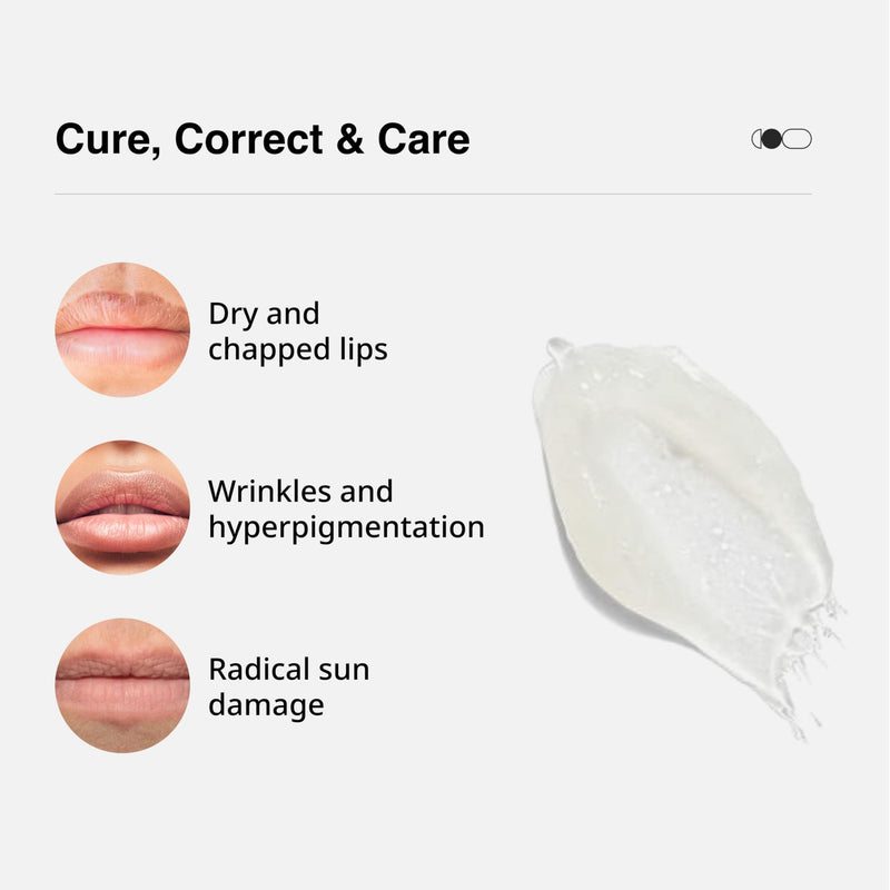 Cureskin Lip Balm with SPF 15, Amino Acids, Shea Butter and Vitamin E | Lip Care | SPF Lip Balm for Women and Men | Lip Lightening Balm for Dark Lips
