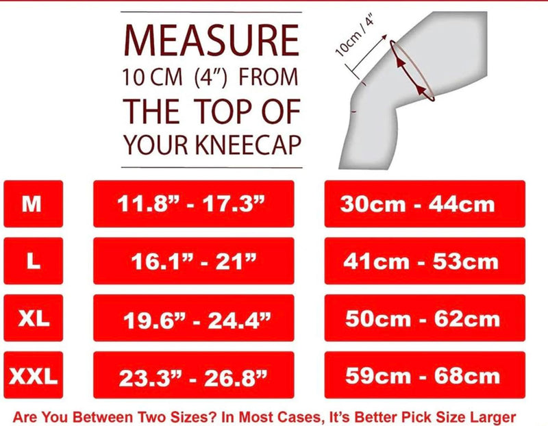 [Australia] - Hinged Knee Brace Support with Strap & Side Patella Stabilizers for Protection & Pain Relief for Arthritis, Meniscus Tear, ACL, MCL - Sports Compression Wrap for Running & Recovery - Men & Women XXL 