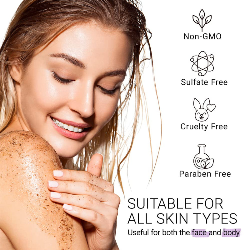 [Australia] - KP Bump Eraser Body Scrub: Exfoliating Keratosis Pilaris, Strawberry Skin Treatment - Smooths Rough, Bumpy, Dry Skin on Arms, Legs, Buttocks - KP Scrub Wash Helps Reduce Ingrown Hair Bumps 1 Pack 