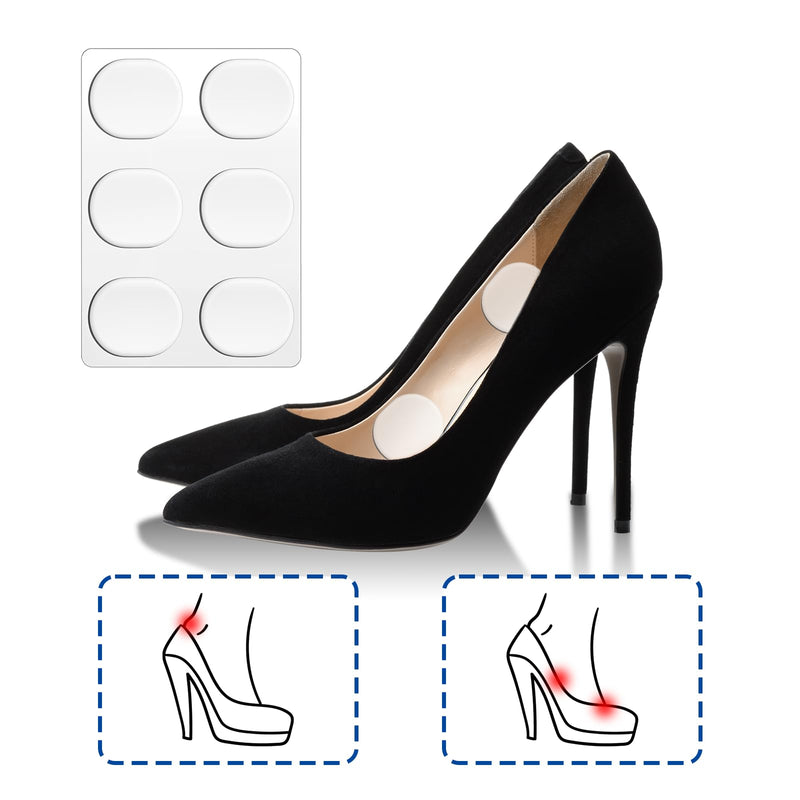 [Australia] - Dimeho 34pcs Silicone High Heel Cushion Shoe Strap Grip Anti-slip Sandals Gel Protective Strips Slingbacks Footrest Sticker Inserts Pad for Men and Women Sports Sneakers 
