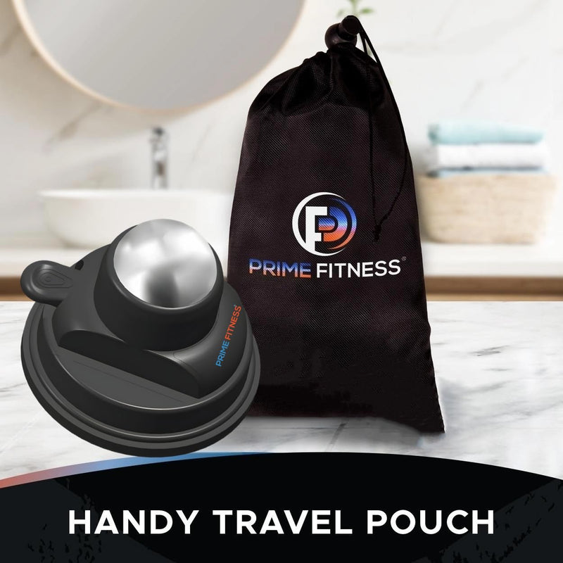 [Australia] - PRIME Fitness Wall Mounted Massage Ball | Cold Therapy | Back Massager | Cryo Stick | Relieve Muscle Pain (360 Massager) 360 Wall Massager 