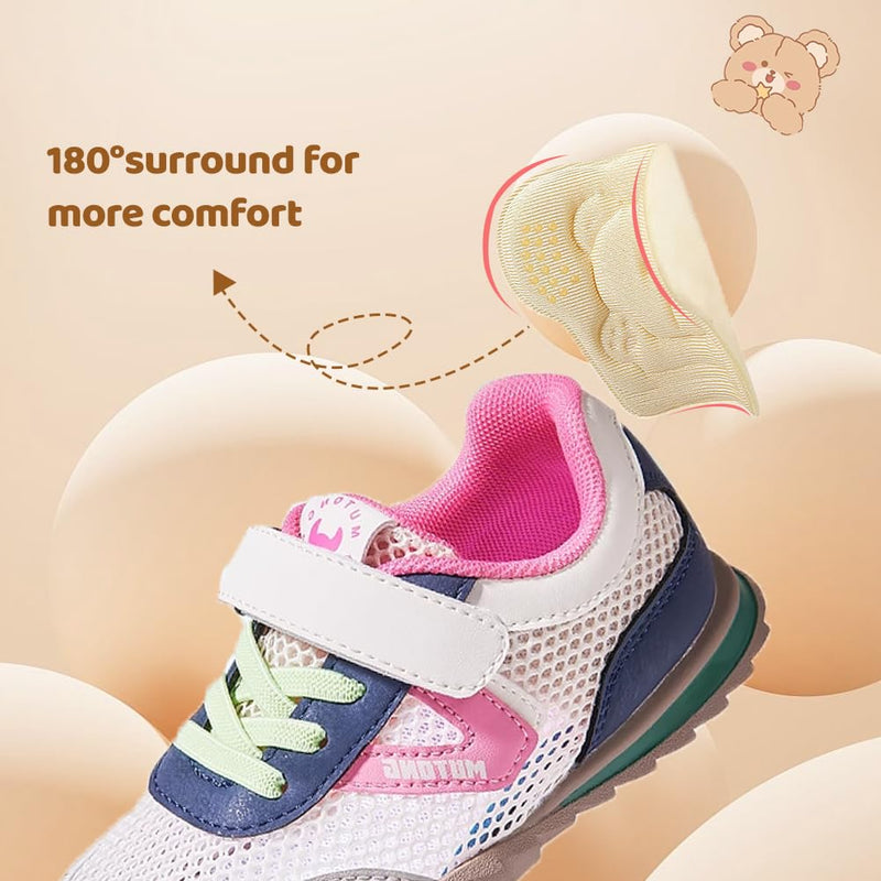 [Australia] - Heel pads shoes for children, 6 pieces cute heel holder children's heel pads for shoes that are too big, shoe reducer for girls and boys 