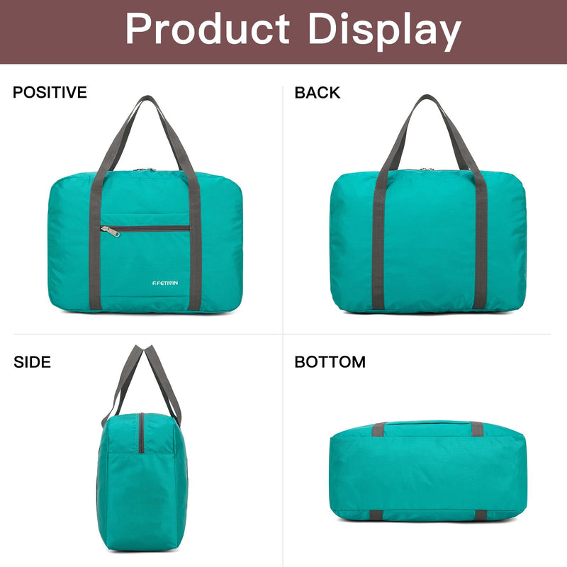 For Spirit Airlines Personal Item Bag Foldable Travel Duffel Bag & Pockets Bag Ladies Crossbody Lightweight Nylon Travel Purses