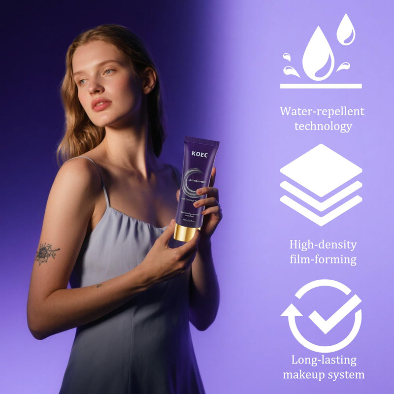 [Australia] - Leg Makeup Waterproof - Coverage for Scars & Blemishes, No Transfer, Lightweight & Long-Lasting, Natural Radiance (01) 01 
