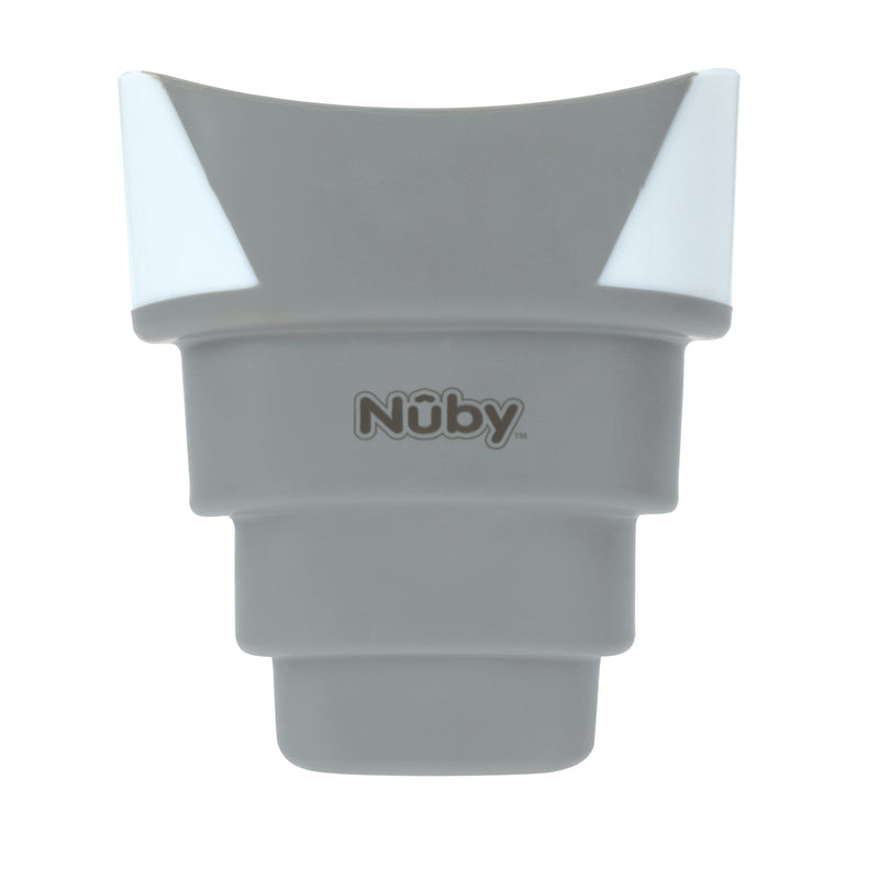 [Australia] - Nuby Collapsible Rinse Pail for Baby Bath Time - Collapsible Bucket with Easy Grip Handle to Rinse Baby Shampoo and Soap - Baby Essentials 