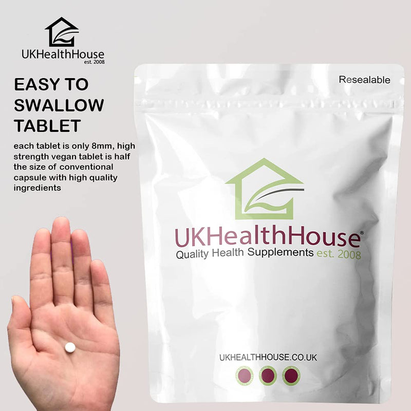 UKHealthHouse Vitamin B12 Methylcobalamin 1000mcg - Tablets - Reduces Tiredness & Fatigue - High Strength for Red Blood Cell Formation Fast Absorption (360) 360 count (Pack of 1)