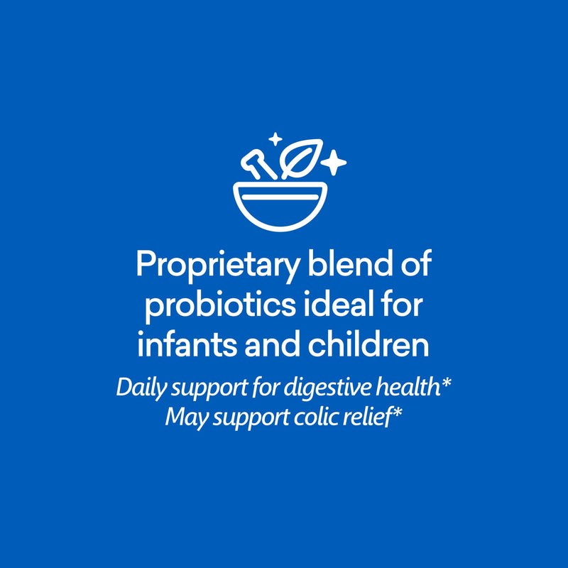 [Australia] - Probiotic Vitamin D Drops, Clinically Proven Strains, May Support Infant & Child Gut and Digestive Health*, Powerful Immune Support and Guaranteed Live Cultures, 0.5 fl. Oz. (15 mL), 1pk 
