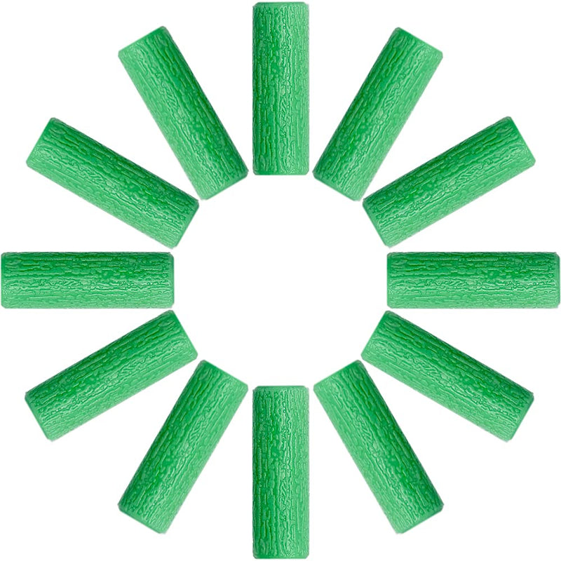 [Australia] - Aligner Chewies, 12-Pack Medical Grade Silicone Orthodontic Chompers Aligner Trays Seaters Chewies for Invisalign Aligners(Green) Green 