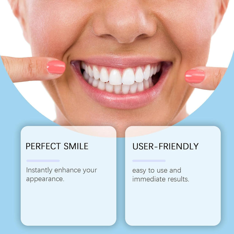 [Australia] - Bikenda Silicone Dental Prostheses Prosthesis Modification Set Silicone Dental Prostheses, Dentures Prosthesis Complete, Clip-on Dentures, Denture Silicone Reline Kit Temporary Dentures 