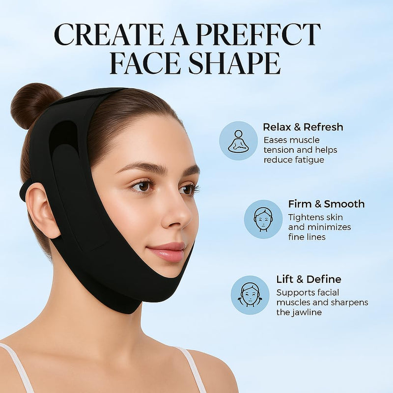 [Australia] - Chin Strap for Sleeping ‚Äì Anti Snoring Solution for Mouth Breathers, Adjustable & Comfortable Sleep Aid for Men & Women, CPAP Users, Breathable Snore Stopper Strap ‚Äì Soft & Secure Fit 