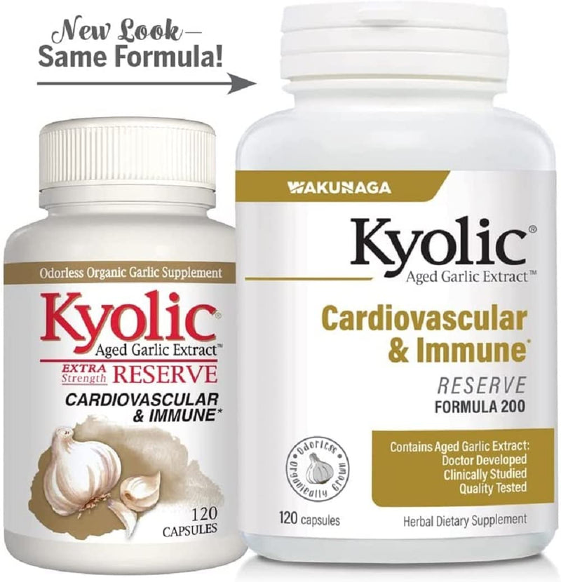 [Australia] - Kyolic Aged Garlic Extract Cardiovascular Extra Strength Reserve Capsules 
