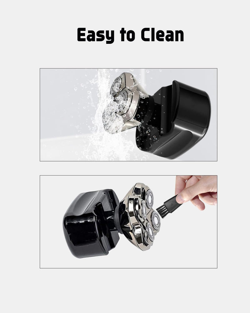 12 Pack Skull Shaver Blades Compatible with Pitbull Shaver Replacement Blade for Skull Shaver Replacement Heads Pitbull Shaver Replacement Head, Gifts for Men, Head Shavers for Bald Men 12 Packs