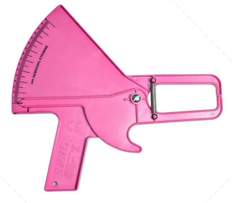 [Australia] - Slim Guide Style Skinfold Caliper with Body Fat Software and Multilingual Manual Pink 