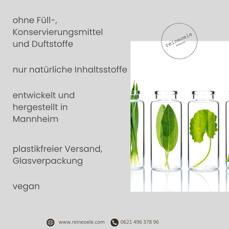 [Australia] - pure hyaluronic serum, high dosage, vegan derma roller, suitable for sensitive skin without alcohol, 50 ml glass bottle, pure oil Hyaluron Pur No20 