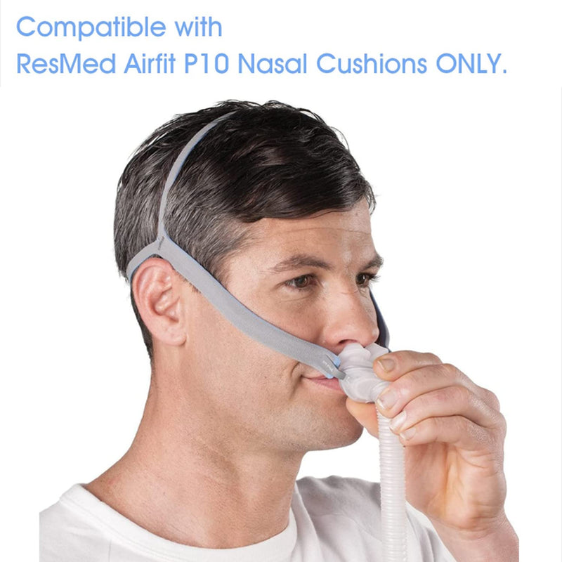 [Australia] - Resmed Airfit P10 Headgear Strap, Replacement CPAP Headgear Compatible with Resmed Airfit P10, 2-Pack 