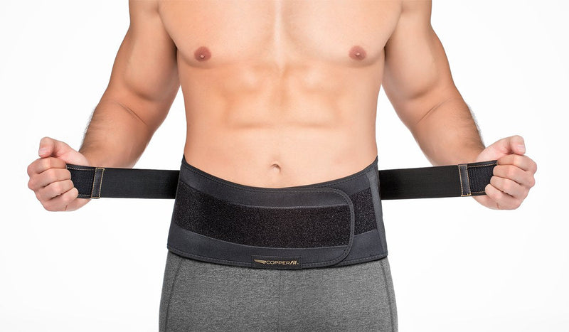 [Australia] - Copper Fit Advanced Back Pro Belt Compression Brace, Large/X-Large Large/X-Large Unisex Waist Size 39”-50” 