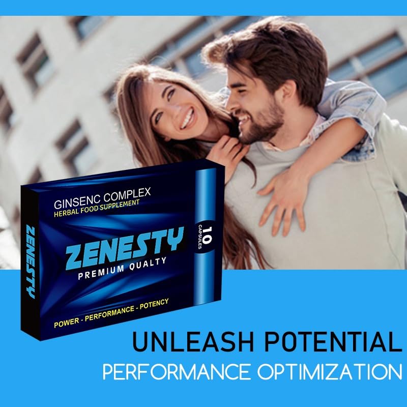 Extra Strong 700MG | Maximum Duration, Immediate Effect, Without Contraindications, 100% Natural Ginseng Food Supplement 10 count (Pack of 1)