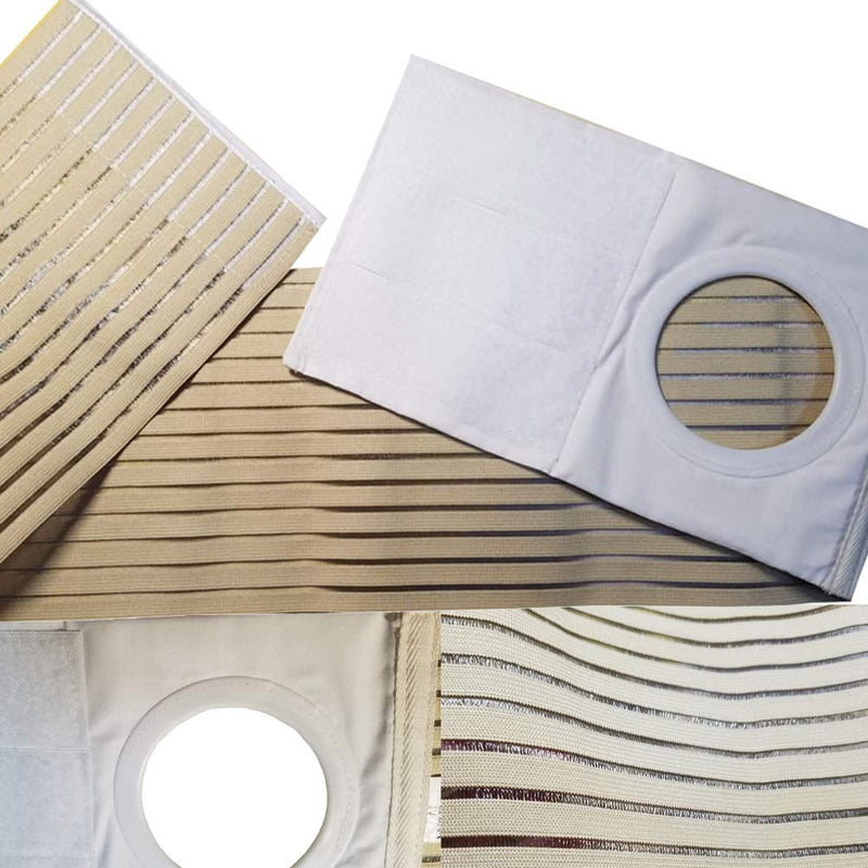 [Australia] - SUPVOX Ostomy Support Belt Elastic Hernia Band Breathable Belly Band for Man Woman Colostomy Abdominal Support 