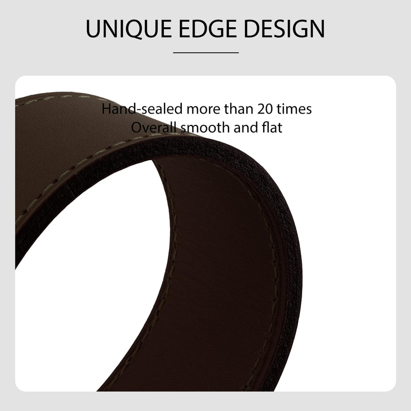 Vachetta Leather Never Full Purse Strap Replacement, 1.5" Wide Genuine Cowhide Shoulder Bag Strap for Neverfull Graceful Speedy Tote Handbags, 25.6" Long,Brown Brown 1.5"width*25.6"length