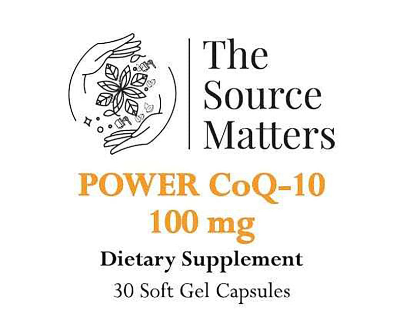 Power CoQ-10 Dietary Supplement | Nutrient Support for Natural Cellular Energy Production, Antioxidant Protection, and Overall Wellness with Vitamin E (30 Soft Gel Capsules)