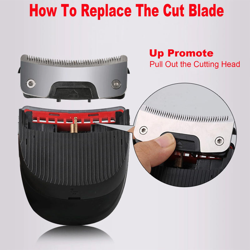 [Australia] - Shortcut Hair Clippers Self-Haircut Kit for Men, Shortcut Self Grooming Haircut Kit with 9 Limited Combs, USB Rechargeable Cordless Electric Hair Trimmer Professional Hair Cutting Machine 