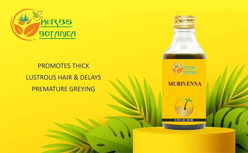 [Australia] - Murivenna Oil Tailam Ayurvedic Herbal Oil for Joint and Muscle Treats Sprain, Muscle Cramps 200ml 