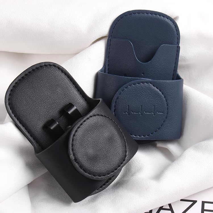 [Australia] - Magnetic Stethoscope Holster for 3M Littmann Stethoscope, MDF, & More. Stethoscope Holder Hip Clip Great for RN, MD, EMT, & Medical Student. (Black) Black 