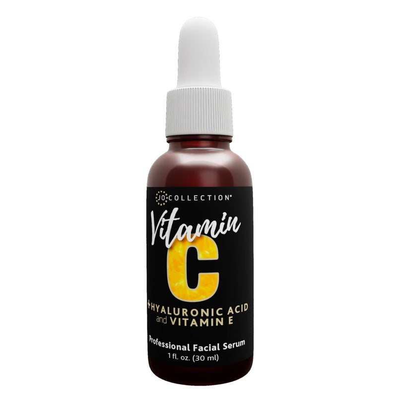 Vitamin C Serum with Hyaluronic Acid and Vitamin E | Thin serum quickly sinks into skin for a bright and glow finish | Boost Radiance | Softens fine lines and wrinkles | No sulfates | 1 Fl oz
