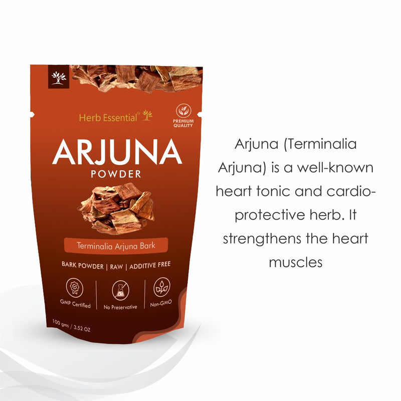 [Australia] - 7.05 Ounce Arjuna Powder, Terminalia Arjuna Bark Supplement, No Preservatives, Vegan and GMP Certified- 3.52 Ounce (100g Pack of 2) 200 g 